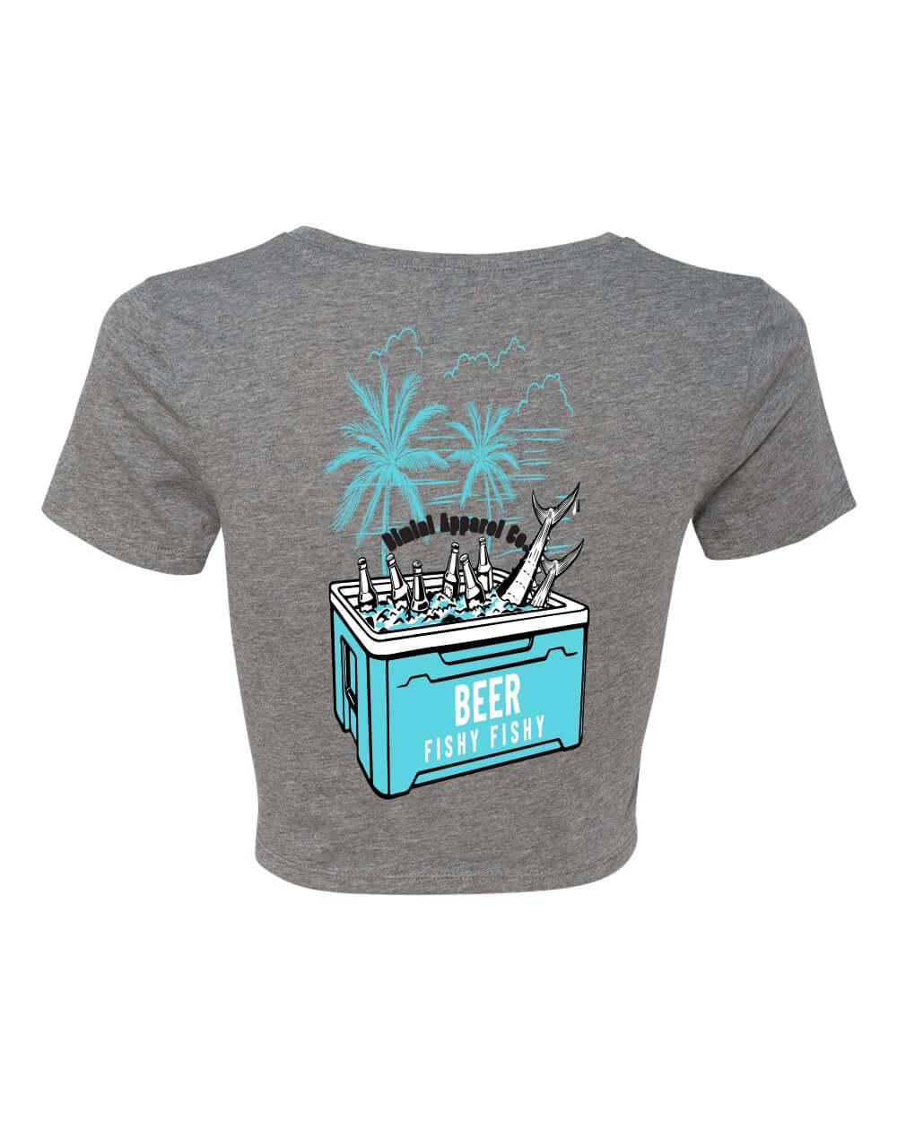Beer Fishy Fishy Crop Tee – Women’s Fishing Shirt | Bimini Apparel Co.