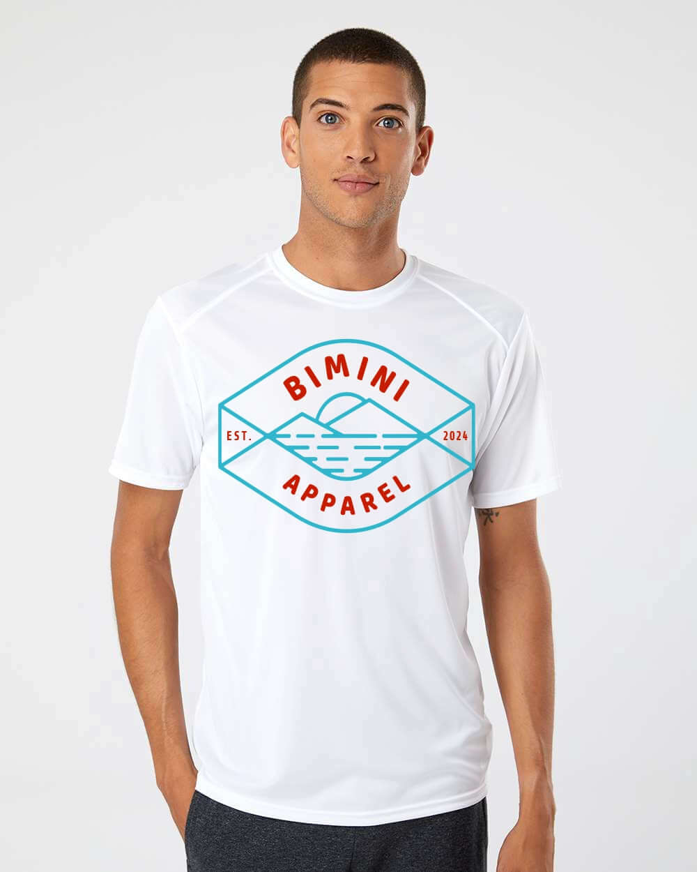 Bimini Crest Tee – Classic Logo Shirt | Bimini Apparel