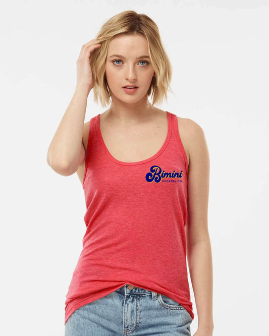 Navigate Life Tank | Women's Nautical Compass Racerback- Bimini Apparel Company