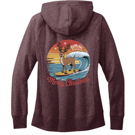 Maroon Heather - BACK