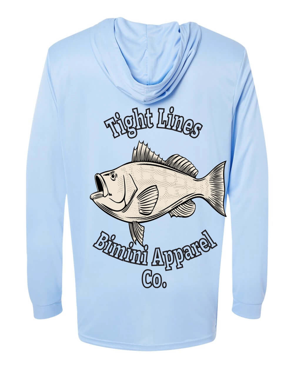 Tight Lines” Performance Fishing Hoodie – Bimini Apparel Co. | Bass Graphic UPF Shirt
