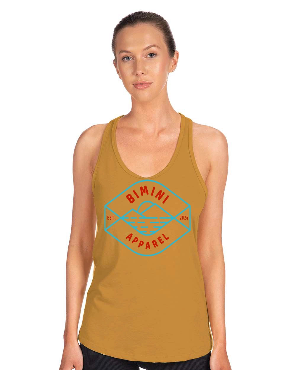 Bimini Crest Women’s Tank Top – Coastal Comfort Meets Bold Style | Bimini Apparel Co.
