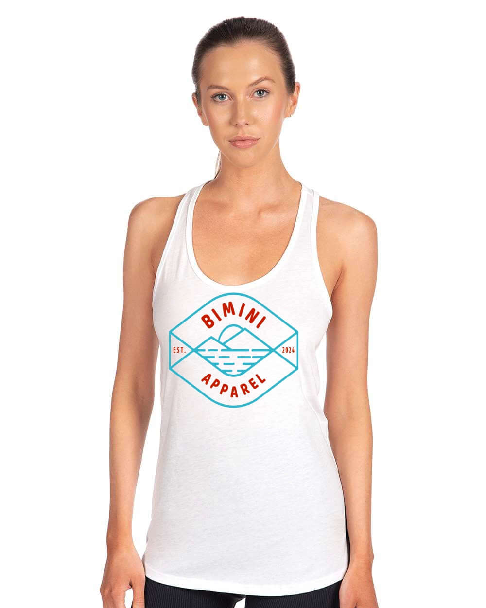 Bimini Crest Women’s Tank Top – Coastal Comfort Meets Bold Style | Bimini Apparel Co.