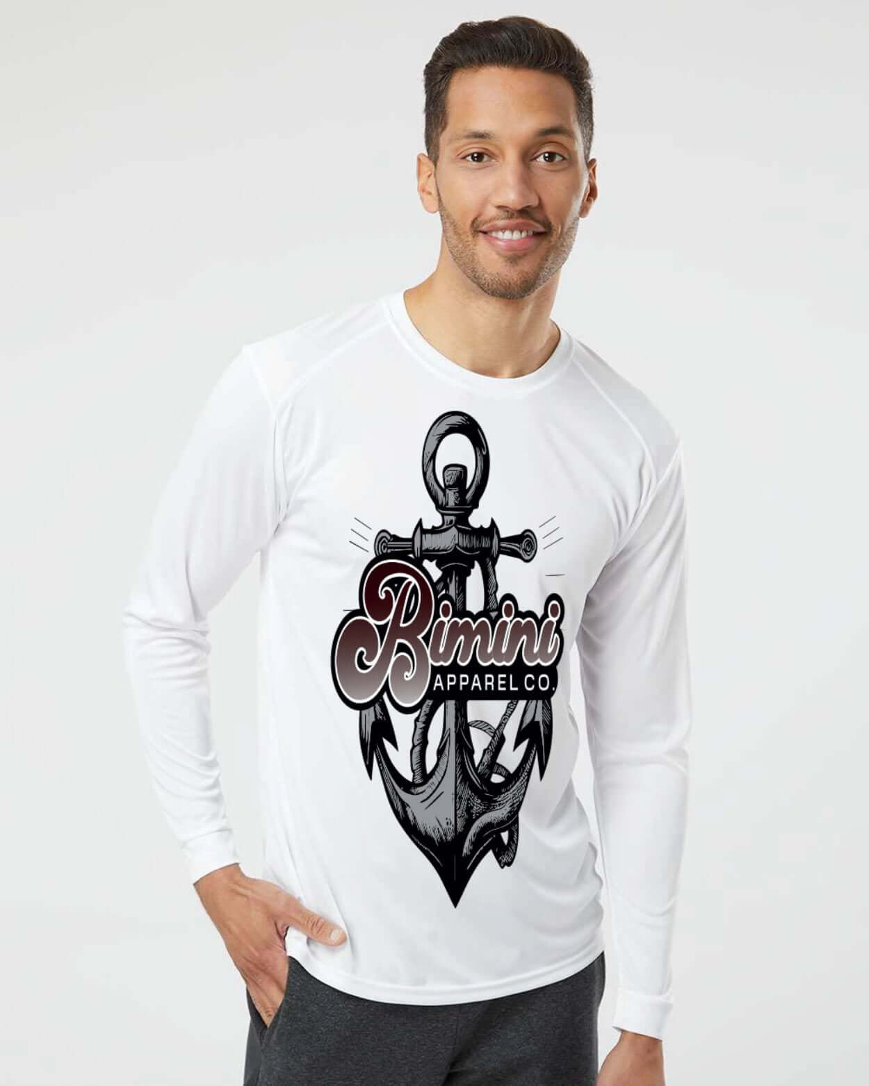 Anchor Performance Long Sleeve – Bimini Apparel Co. | Nautical-Inspired UPF Shir