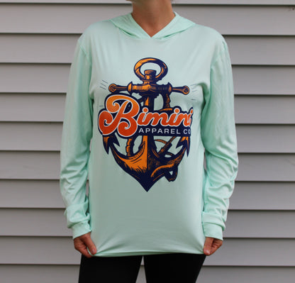 Anchor Performance Hooded Long Sleeve T-Shirt