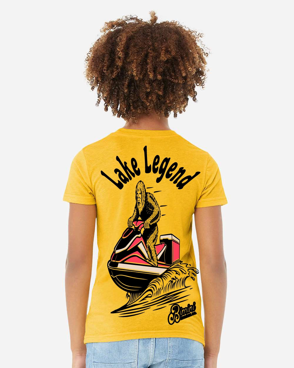 Lake Legend Youth T-Shirt | Bigfoot Jetski Tri-Blend – Bimini Apparel