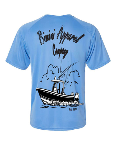 Making Memories" Offshore Boat Graphic-Bimini Apparel Co. Men's Performance Hoodie –