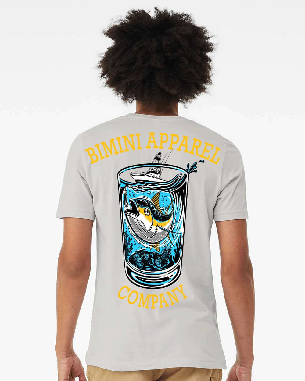 Glass Half Full Men’s Fishing T-Shirt – Bimini Apparel Co. |