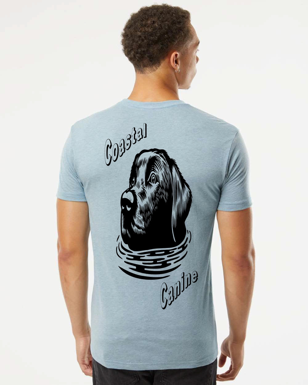 Coastal Canine Tee — Labrador Tee for Coastal Dog Lovers & Anglers | Bimini Apparel
