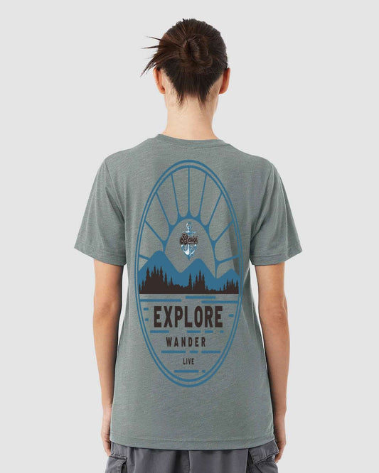 Explore Wander Live Tee – Adventure  | Bimini Apparel Co.