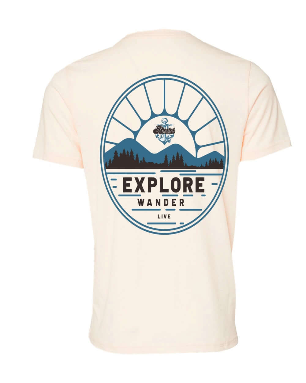 Explore Wander Live Tee – Adventure  | Bimini Apparel Co.