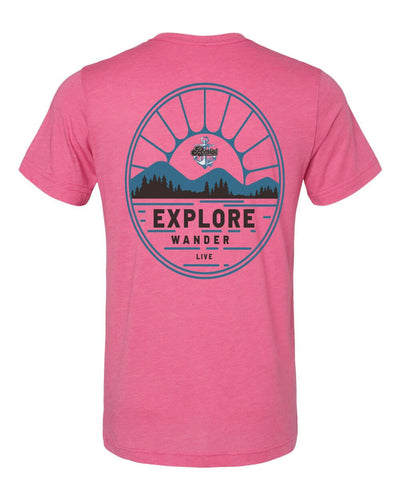 Explore Wander Live Tee – Adventure  | Bimini Apparel Co.