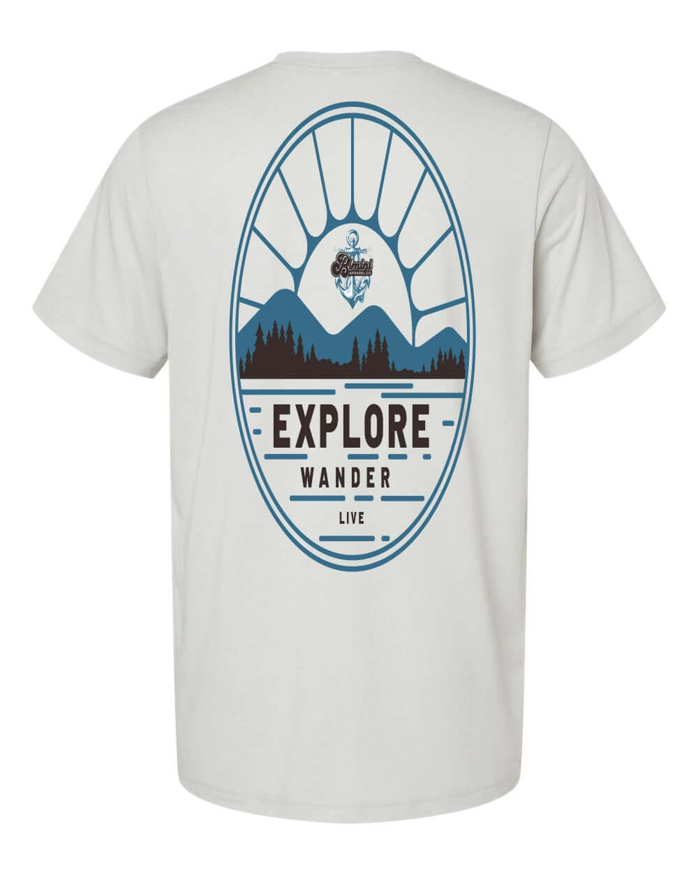 Explore Wander Live Tee – Adventure  | Bimini Apparel Co.