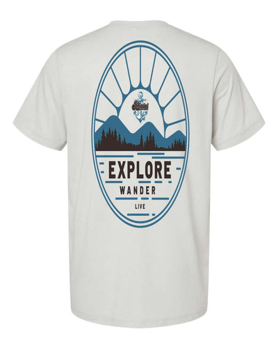 Explore Wander Live Tee – Adventure  | Bimini Apparel Co.