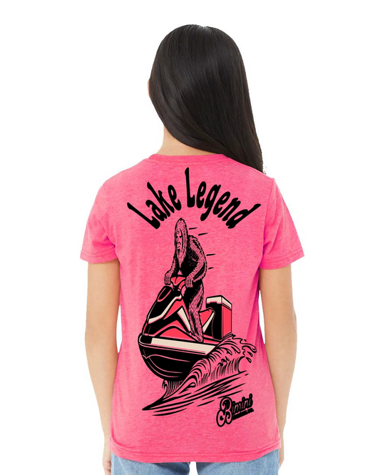 Lake Legend Youth T-Shirt | Bigfoot Jetski Tri-Blend – Bimini Apparel