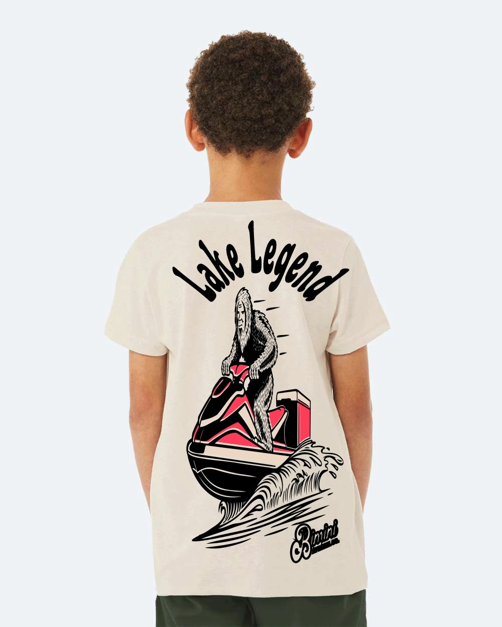 Lake Legend Youth T-Shirt | Bigfoot Jetski Tri-Blend – Bimini Apparel