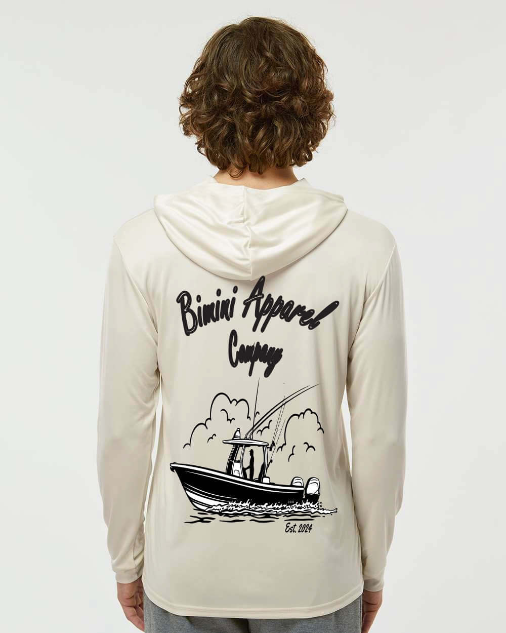 Making Memories" Offshore Boat Graphic-Bimini Apparel Co. Men's Performance Hoodie –