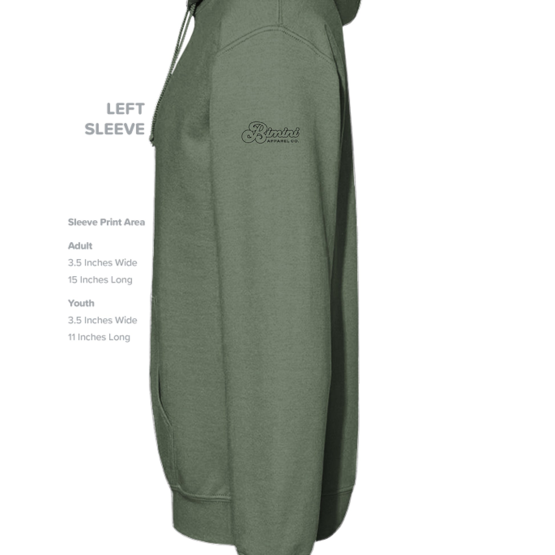 Military Green Heather - SLEEVE_LEFT