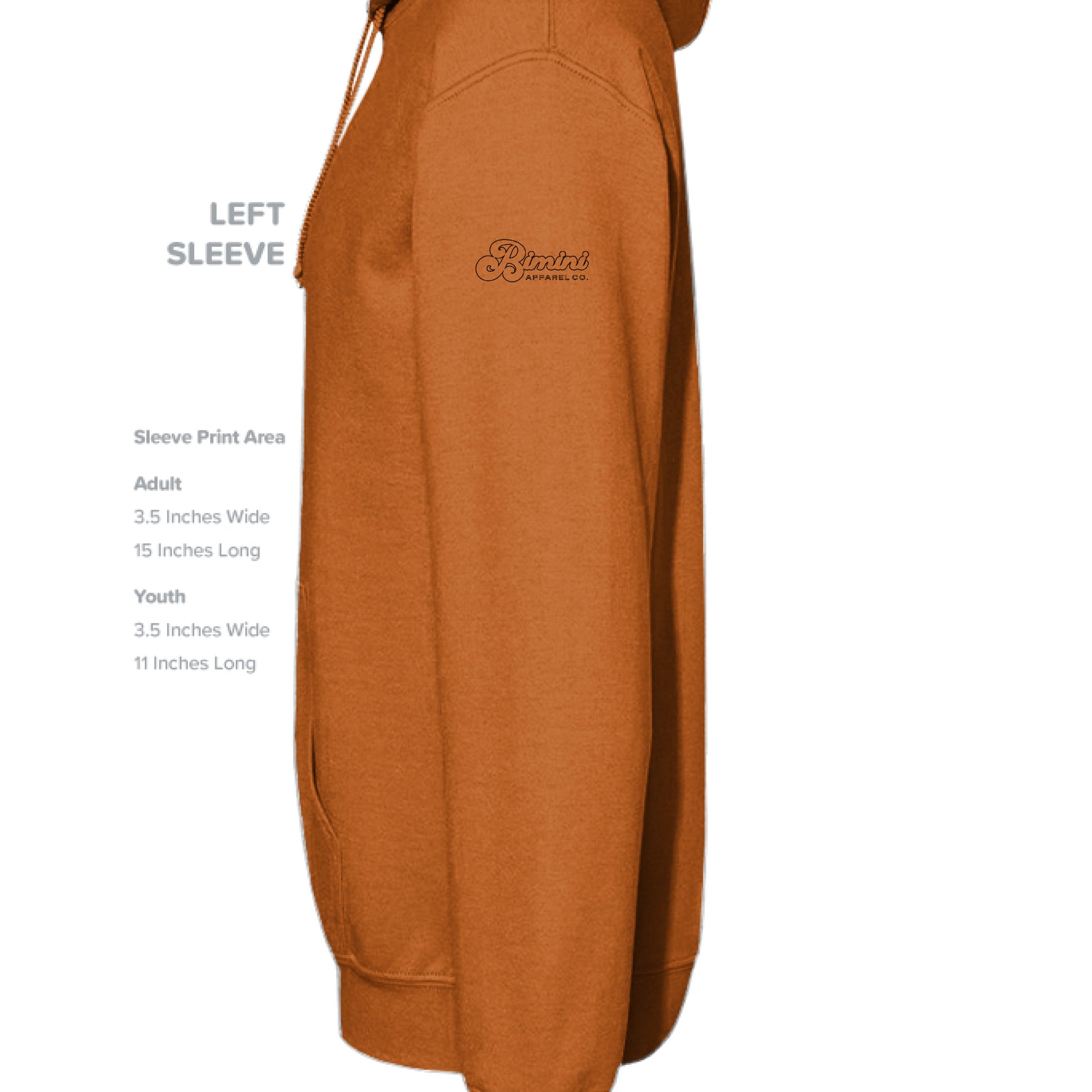 TEXAS ORANGE - SLEEVE_LEFT