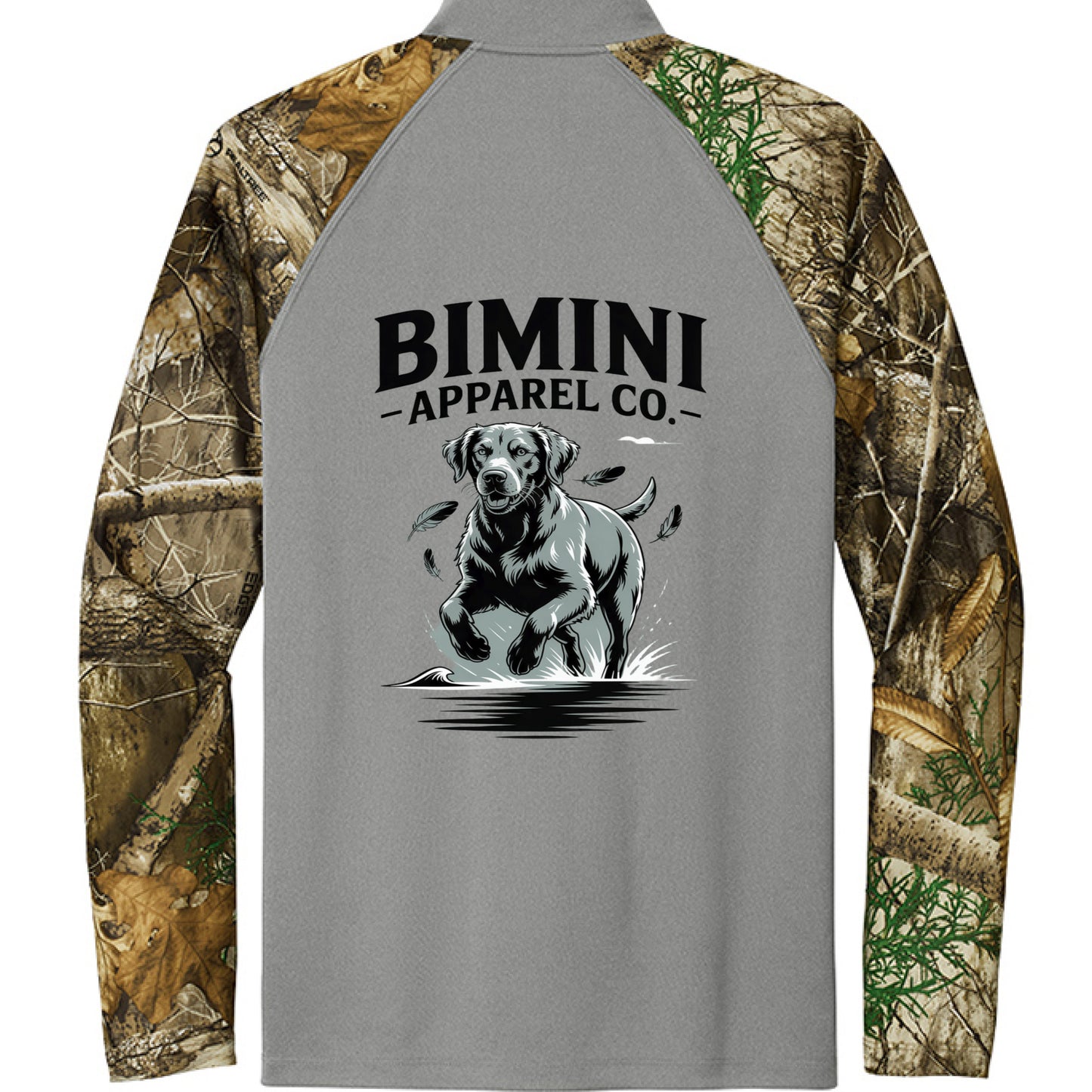 Grey Concrete Heather/ Realtree Edge - BACK