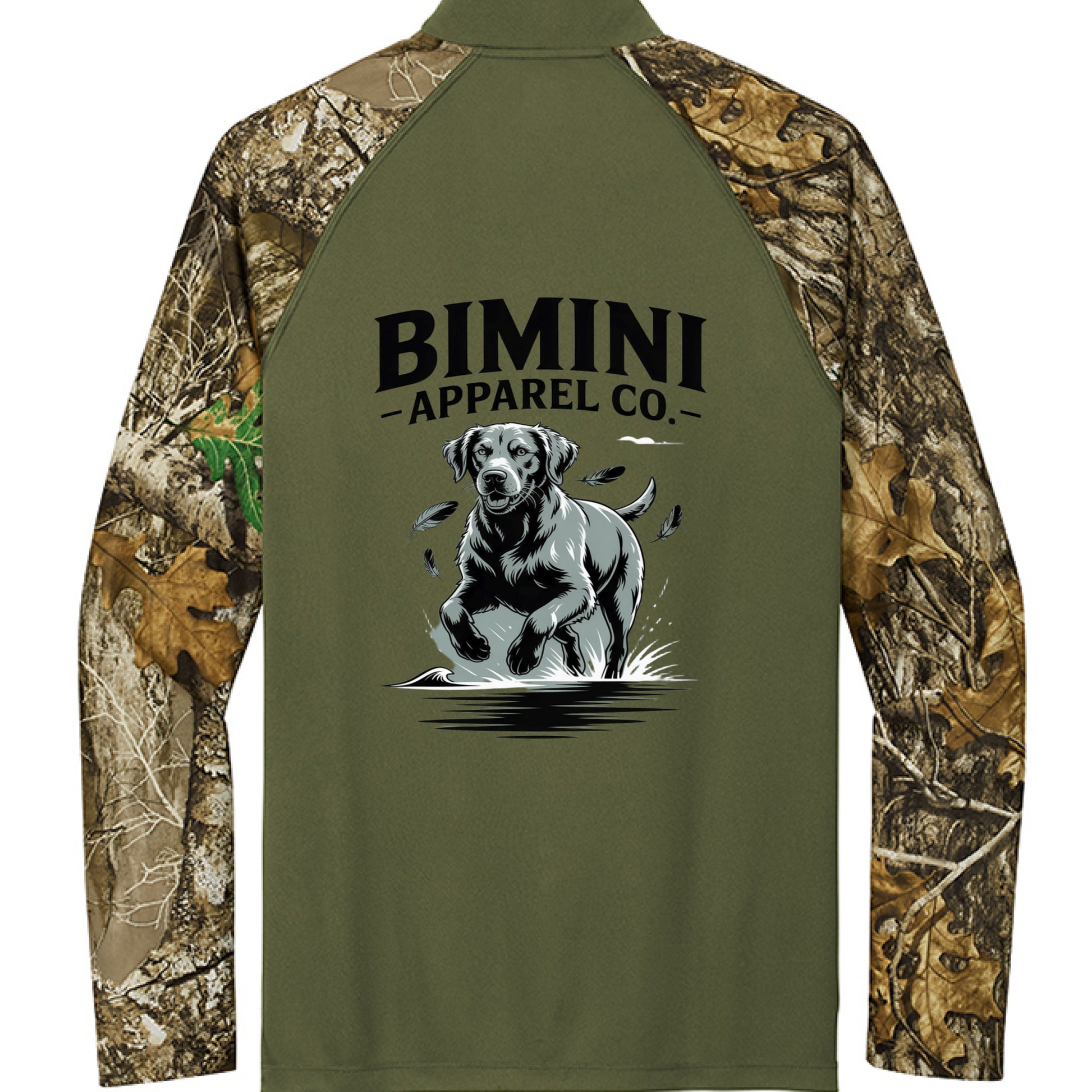 Olive Drab Green/ Realtree Edge - BACK