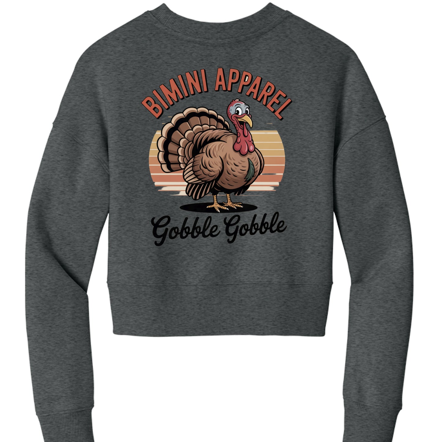 Heathered Charcoal - BACK