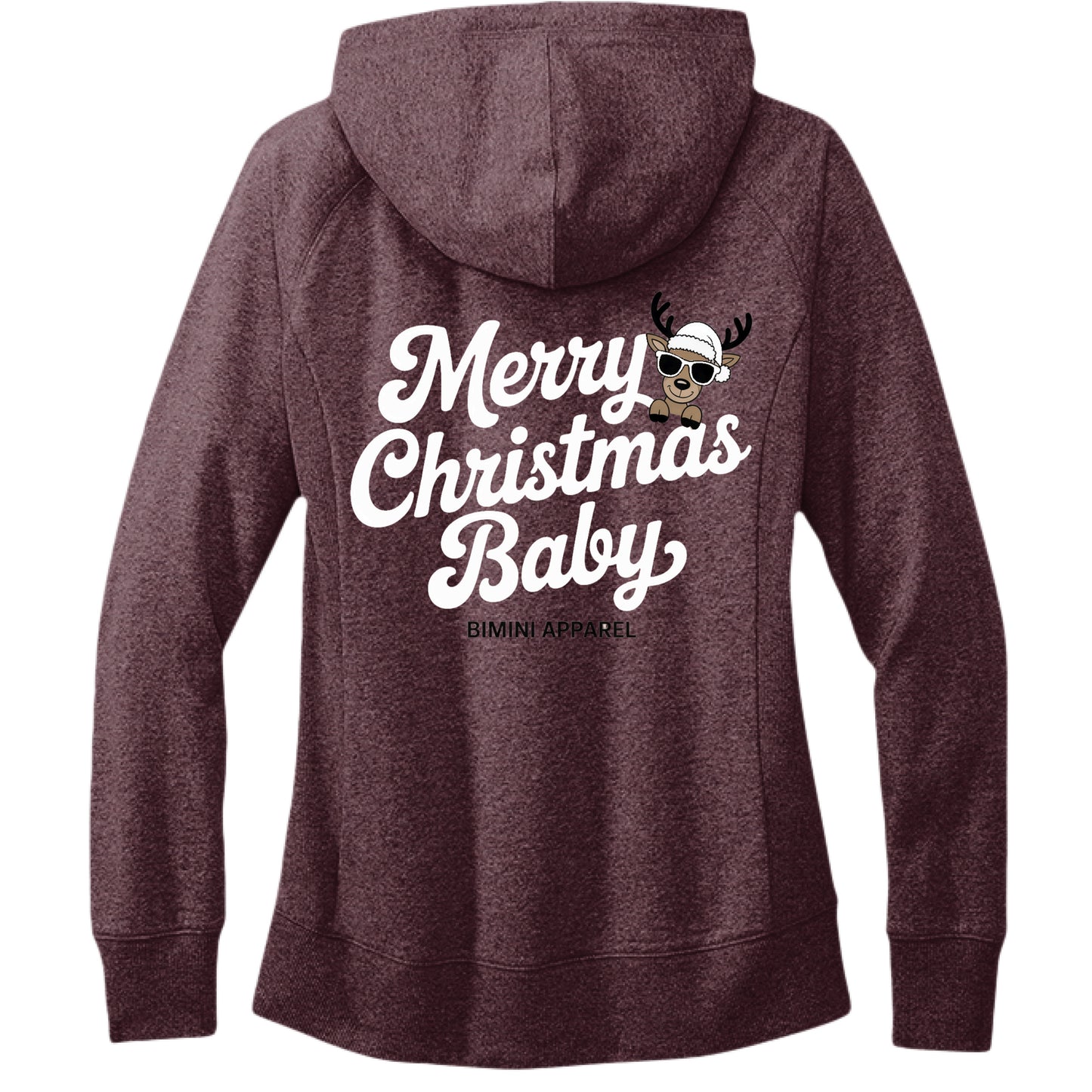 Maroon Heather - BACK