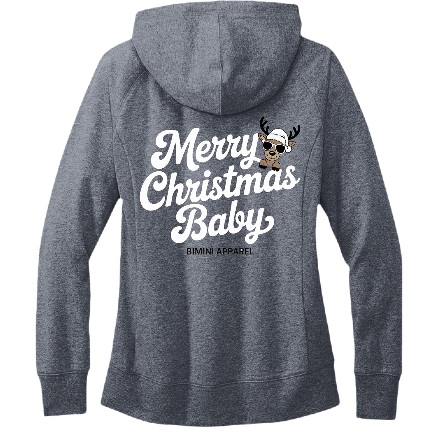 Heathered Navy - BACK