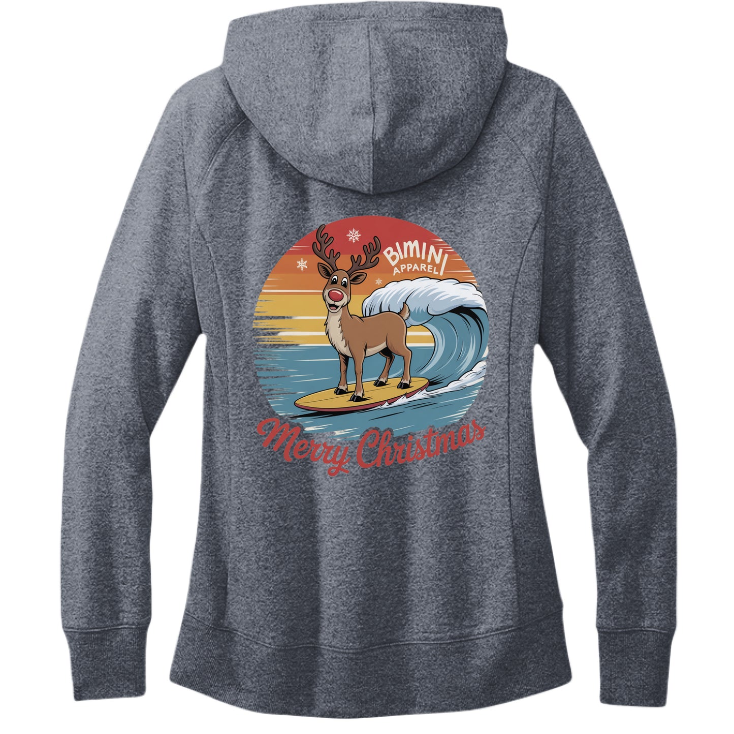 Heathered Navy - BACK