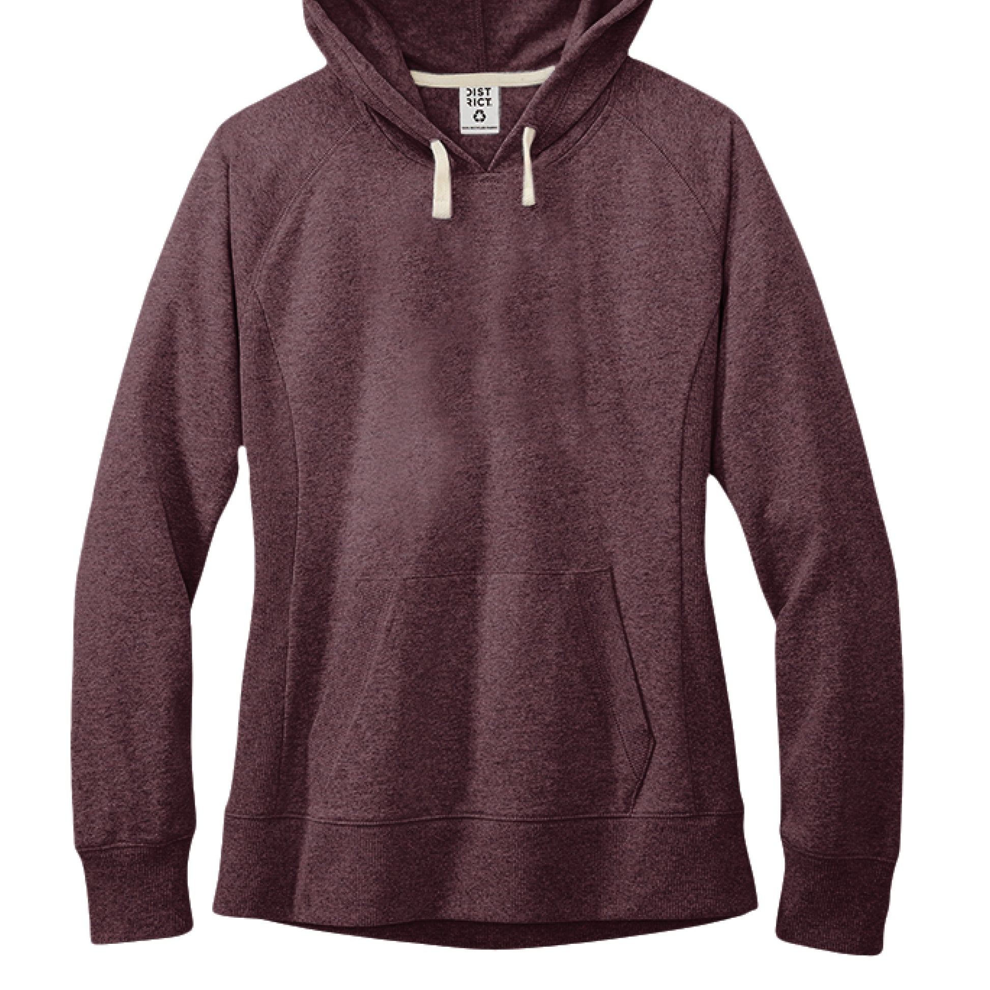 Maroon Heather - FRONT