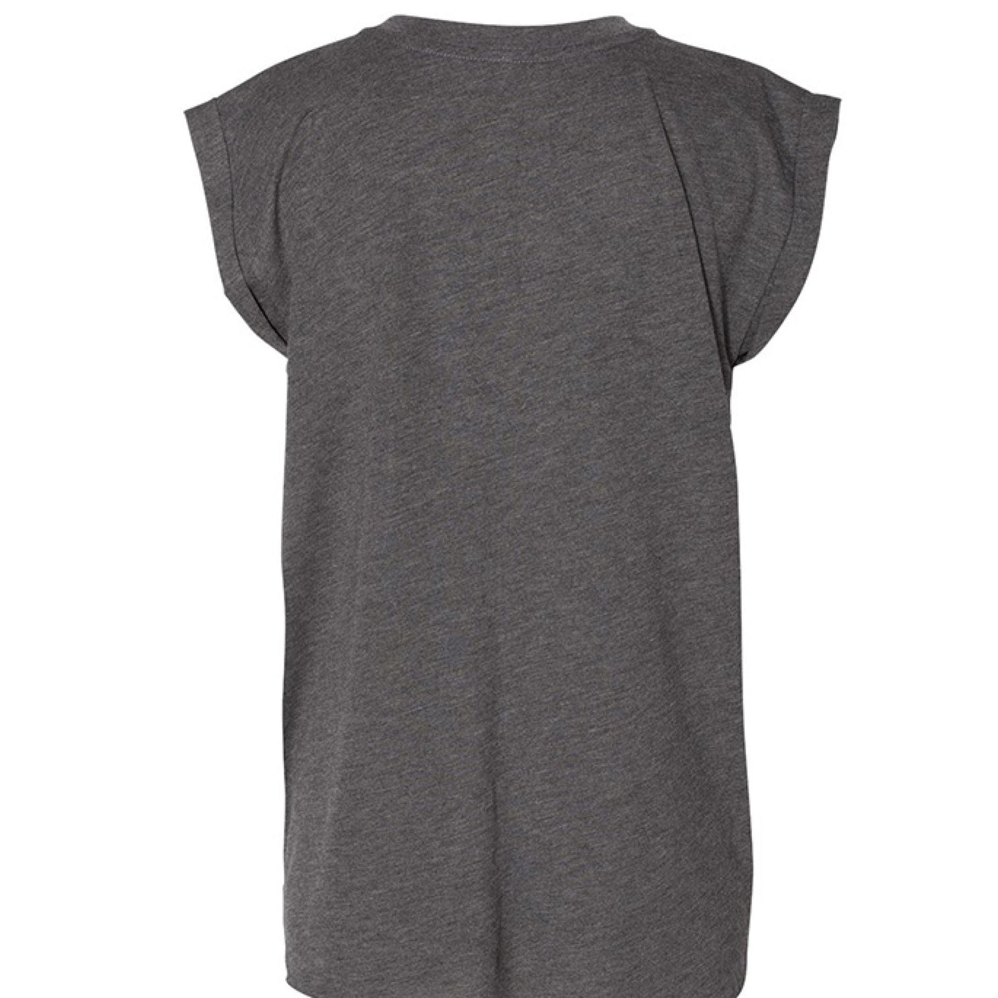 DARK GRY HEATHER - BACK