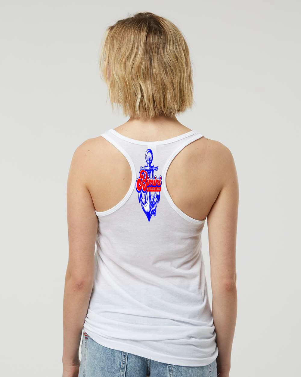 Anchorline  Tank – Nautical Style - Bimini Apparel Co.