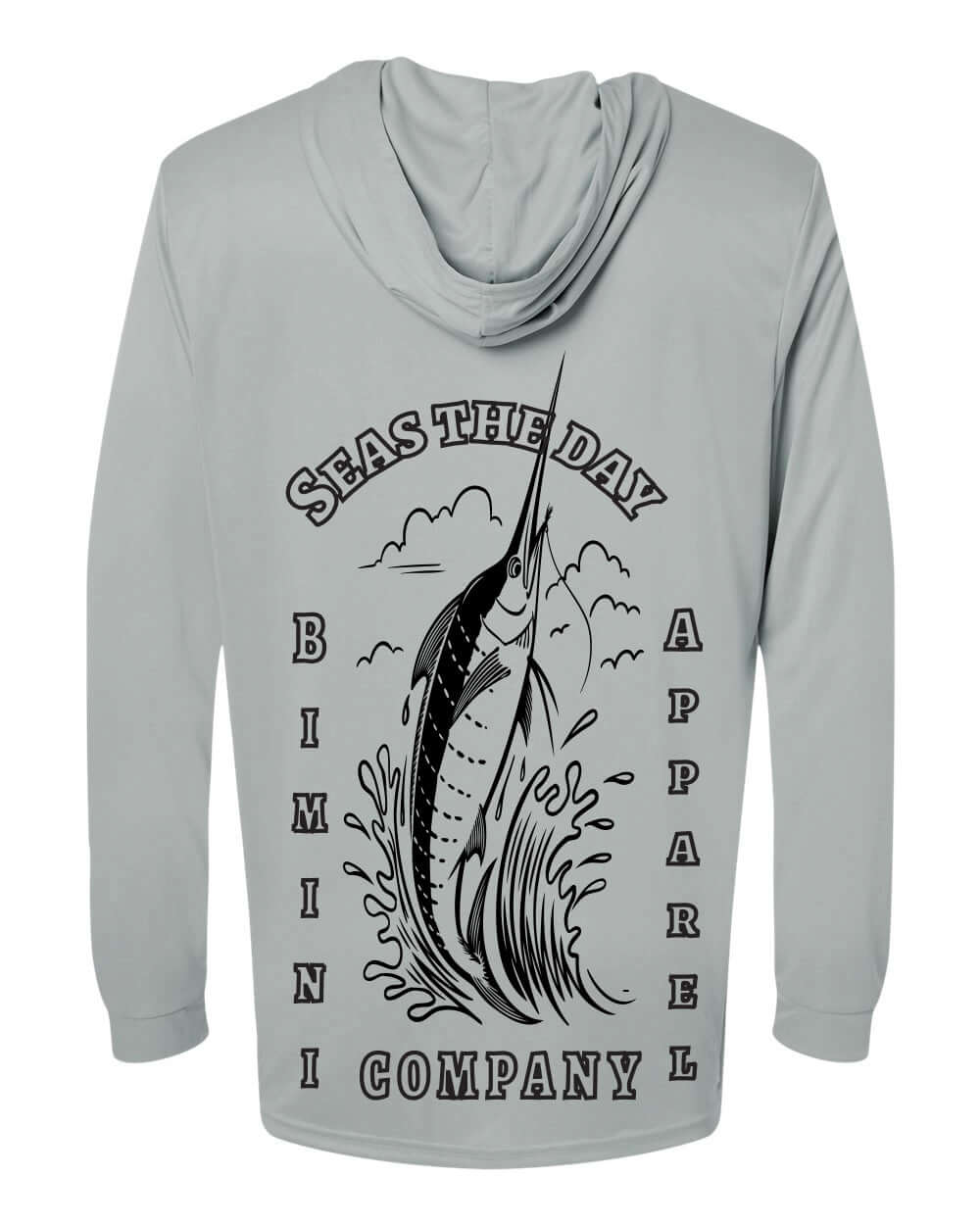 “Seas the Day”  Performance Hoodie – Bimini Apparel Co. | Offshore Fishing Sun Shirt