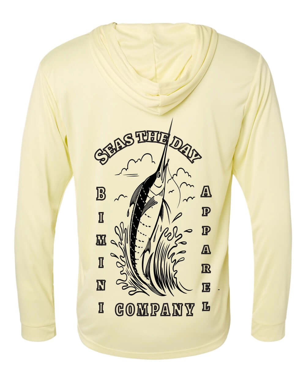 “Seas the Day”  Performance Hoodie – Bimini Apparel Co. | Offshore Fishing Sun Shirt