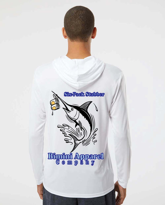 “Six-Pack Stabber” Marlin Performance Hoodie – Bimini Apparel Company | Offshore Fishing Sun Shirt
